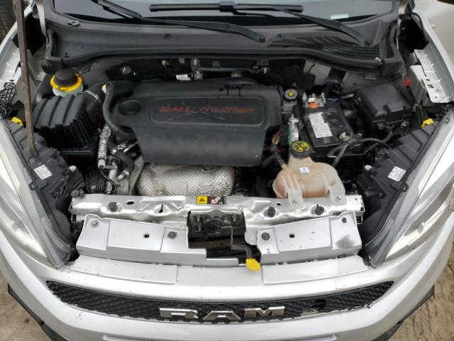 ZFBHRFBB6M6T38499 - 2021 RAM PROMASTER SLT Արծաթագույն լուսանկար 12