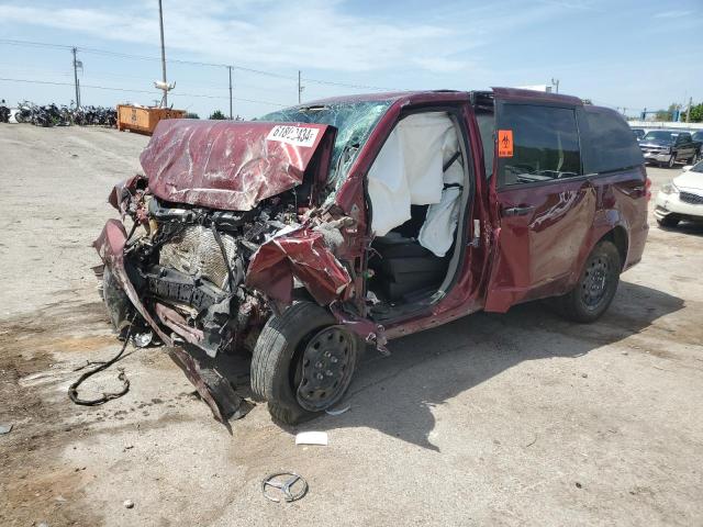 2C4RDGBG3LR155697 - 2020 DODGE GRAND CARA SE RED photo 1