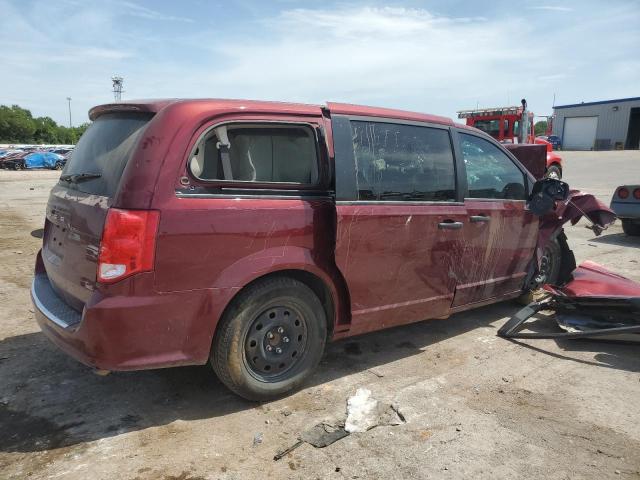 2C4RDGBG3LR155697 - 2020 DODGE GRAND CARA SE RED photo 3