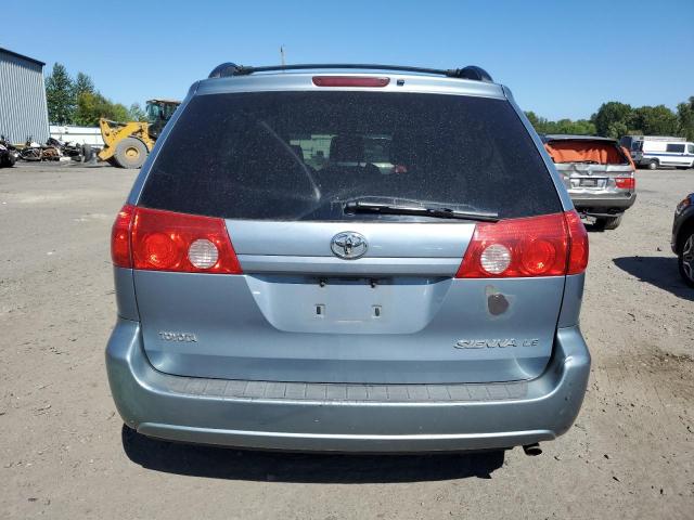 5TDKK4CC8AS310203 - 2010 TOYOTA SIENNA CE BLUE photo 6