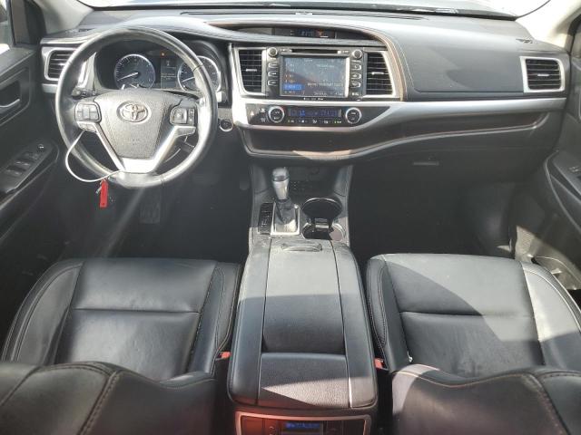 5TDKKRFH1GS507260 - 2016 TOYOTA HIGHLANDER XLE BLACK photo 8