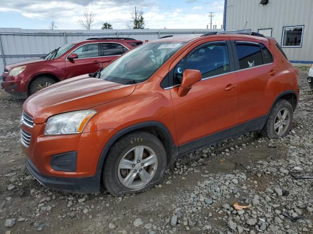 KL7CJRSBXFB264446 - 2015 CHEVROLET TRAX 1LT ORANGE photo 1