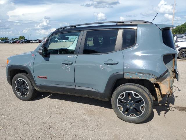 ZACCJBCB6HPF84221 - 2017 JEEP RENEGADE TRAILHAWK GRAY photo 2