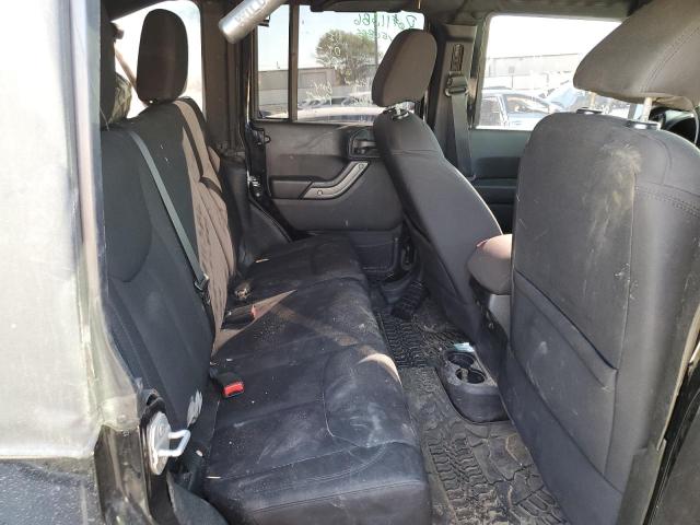 1C4BJWDG4FL608725 - 2015 JEEP WRANGLER U SPORT Schwarz Foto 6