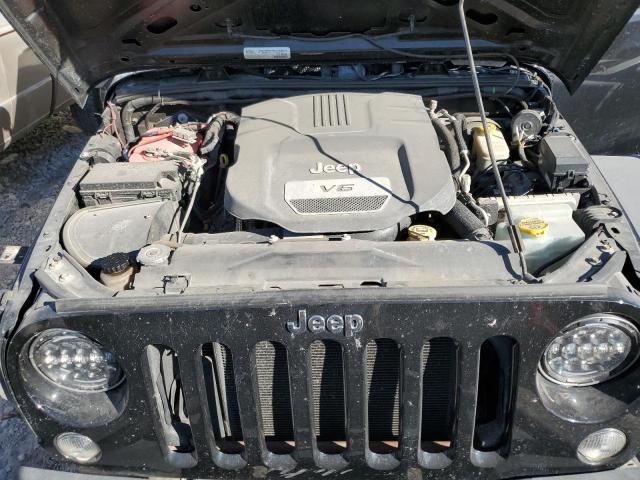 1C4BJWDG4FL608725 - 2015 JEEP WRANGLER U SPORT Schwarz Foto 7