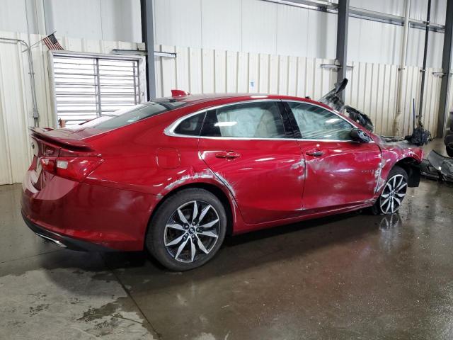 1G1ZG5ST2MF052524 - 2021 CHEVROLET MALIBU RS RED photo 3