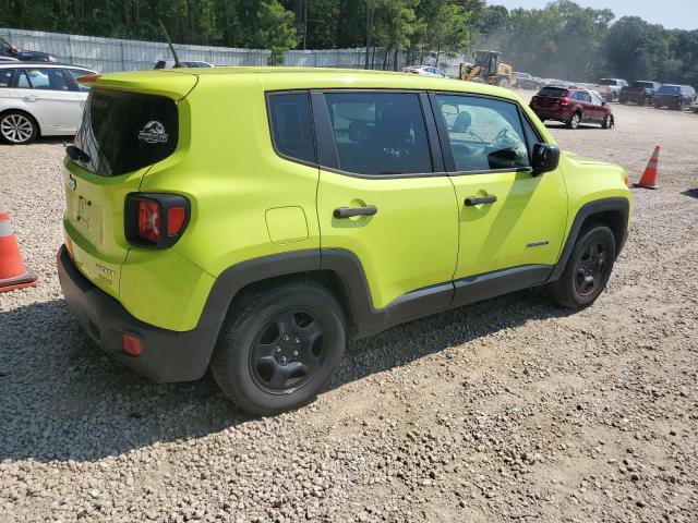 ZACCJAAB9HPG22652 - 2017 JEEP RENEGADE SPORT GREEN photo 3