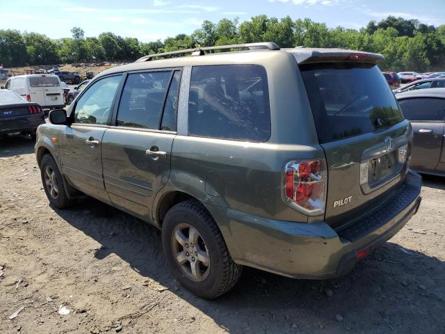 2HKYF18587H522749 - 2007 HONDA PILOT EXL GRAY photo 2