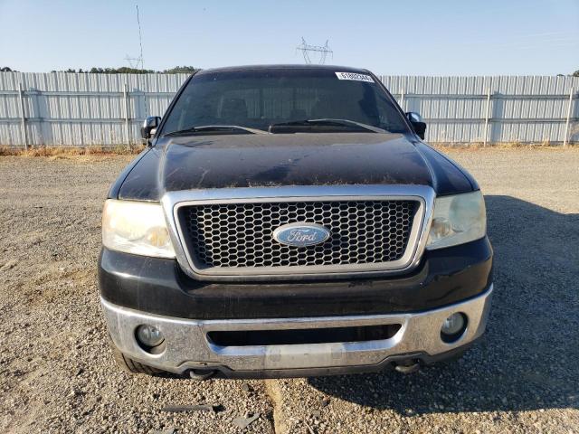 1FTPW14566FA85215 - 2006 FORD F150 SUPERCREW BLACK photo 5