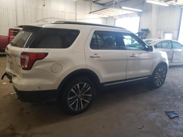 1FM5K8HT0GGA76103 - 2016 FORD EXPLORER PLATINUM WHITE photo 3