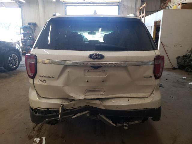 1FM5K8HT0GGA76103 - 2016 FORD EXPLORER PLATINUM WHITE photo 6