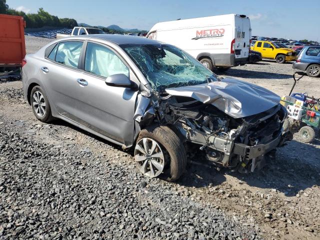 3KPA24AD3PE550527 - 2023 KIA RIO LX SILVER photo 4