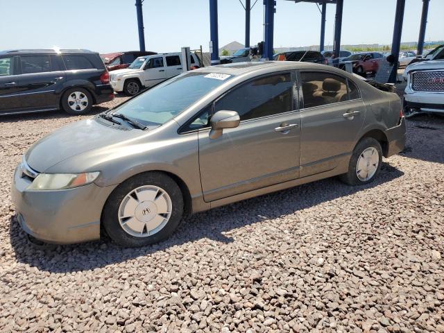 JHMFA36268S012461 - 2008 HONDA CIVIC HYBRID TAN photo 1