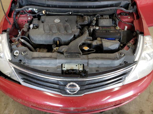 3N1BC1AP4AL354967 - 2010 NISSAN VERSA S RED photo 11