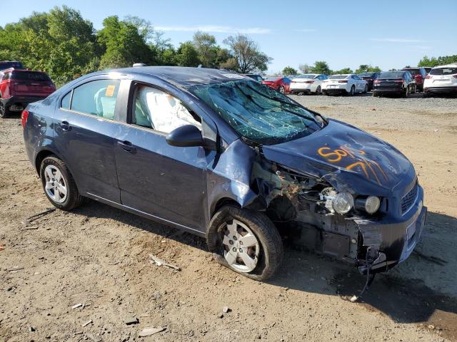 1G1JA5SG9F4130443 - 2015 CHEVROLET SONIC LS 蓝色 照片 4