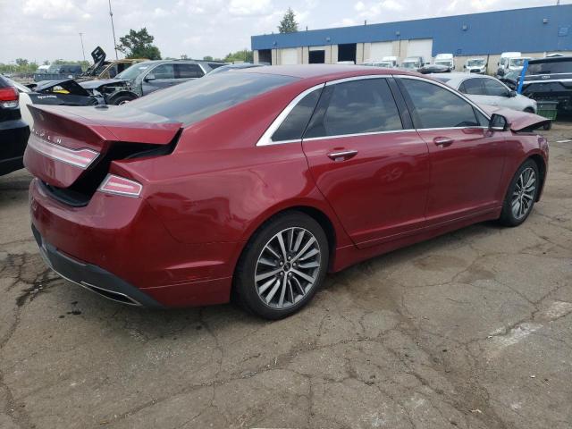 3LN6L5LU9HR663460 - 2017 LINCOLN MKZ HYBRID SELECT BURGUNDY photo 3