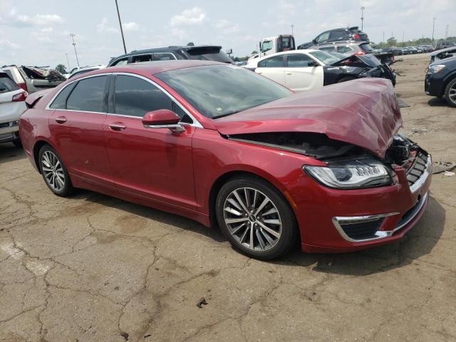 3LN6L5LU9HR663460 - 2017 LINCOLN MKZ HYBRID SELECT BURGUNDY photo 4