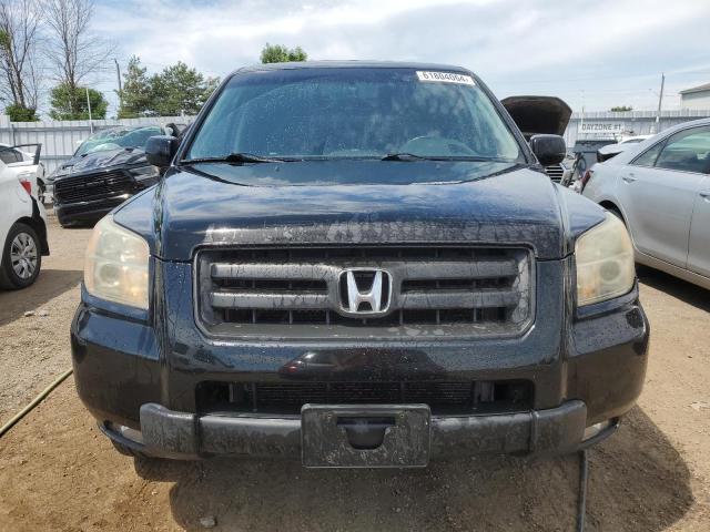 2HKYF18537H002815 - 2007 HONDA PILOT EXL BLACK photo 5