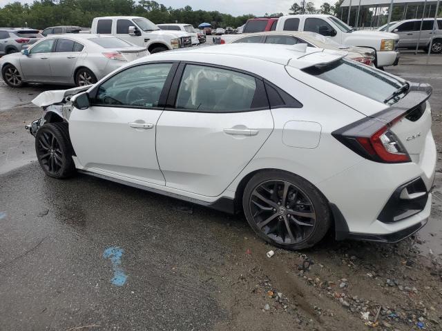 SHHFK7H92MU205762 - 2021 HONDA CIVIC SPORT TOURING WHITE photo 2