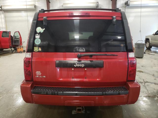 1J8HG48K96C207319 - 2006 JEEP COMMANDER 红色 照片 6