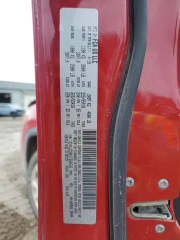 3C4NJDCB0JT354516 - 2018 JEEP COMPASS LIMITED Червоний фото 14