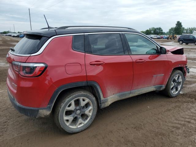 3C4NJDCB0JT354516 - 2018 JEEP COMPASS LIMITED Червоний фото 3