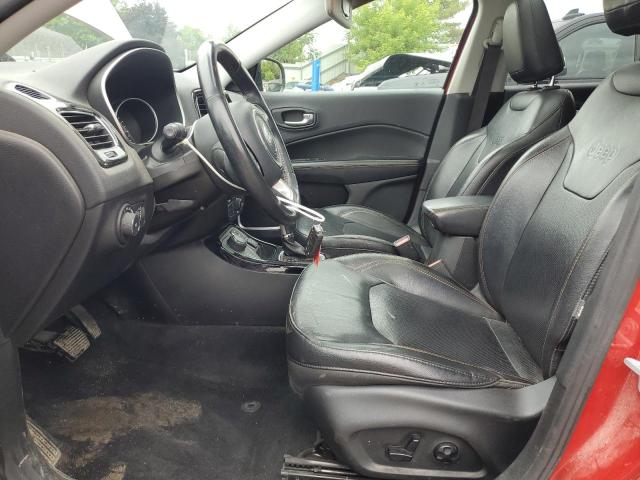 3C4NJDCB0JT354516 - 2018 JEEP COMPASS LIMITED Червоний фото 7