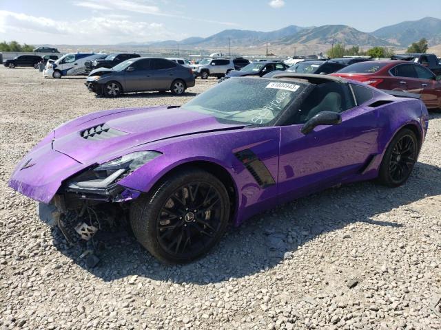 1G1YT2D66F5601518 - 2015 CHEVROLET CORVETTE Z06 3LZ PURPLE photo 1