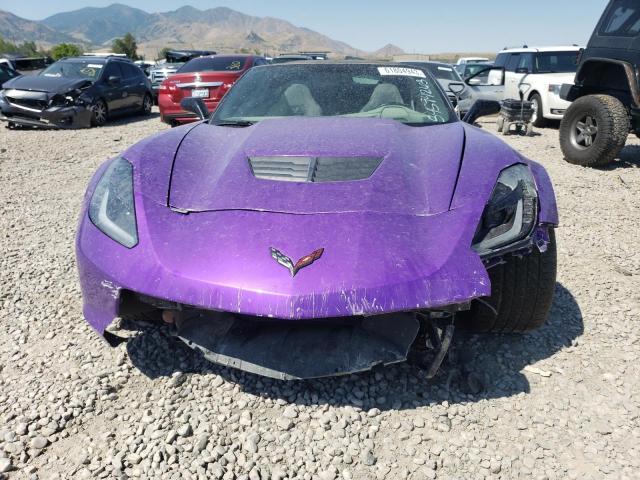 1G1YT2D66F5601518 - 2015 CHEVROLET CORVETTE Z06 3LZ PURPLE photo 5