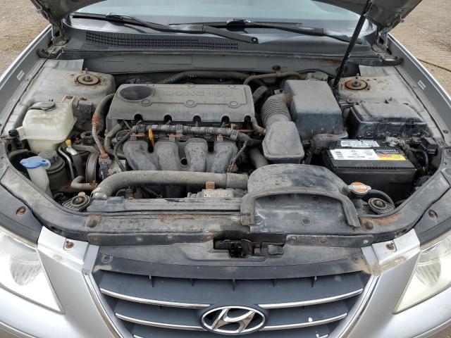 5NPET46CX9H523984 - 2009 HYUNDAI SONATA GLS SILVER photo 11