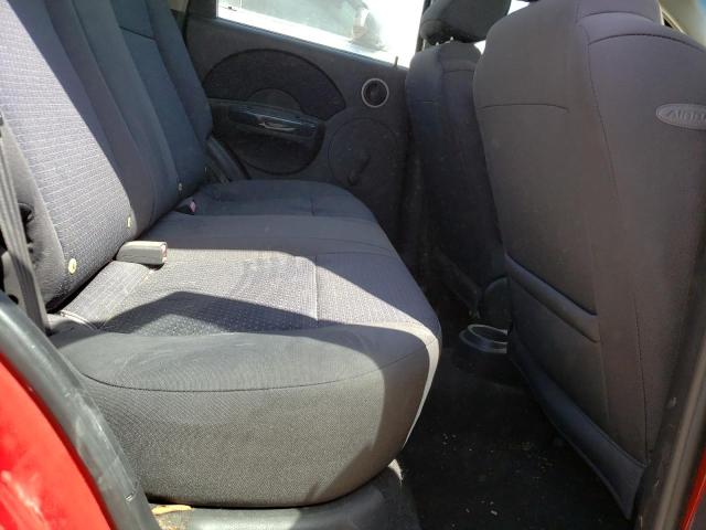 KL1TD66677B762246 - 2007 CHEVROLET AVEO BASE Qırmızı foto 10