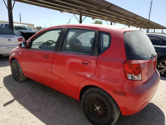 KL1TD66677B762246 - 2007 CHEVROLET AVEO BASE Qırmızı foto 2