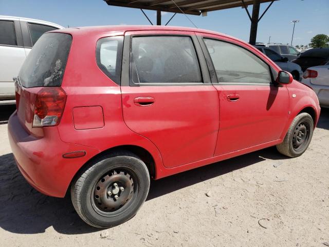 KL1TD66677B762246 - 2007 CHEVROLET AVEO BASE Qırmızı foto 3