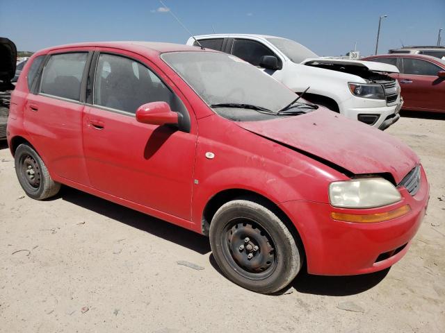 KL1TD66677B762246 - 2007 CHEVROLET AVEO BASE Qırmızı foto 4