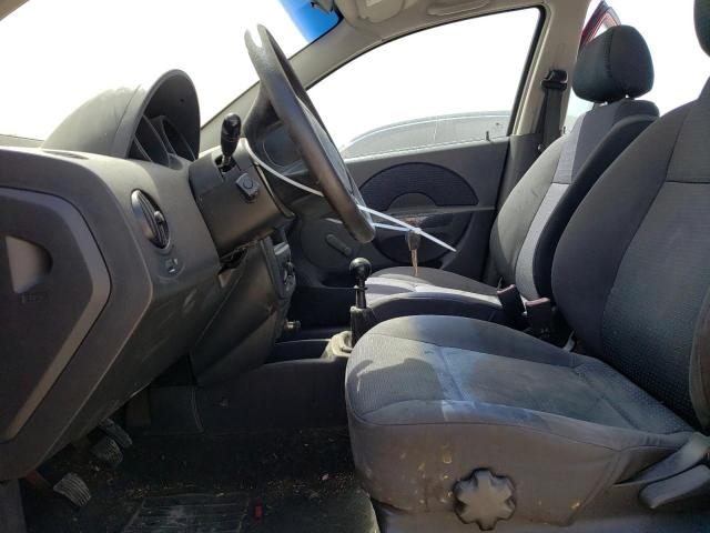 KL1TD66677B762246 - 2007 CHEVROLET AVEO BASE Qırmızı foto 7