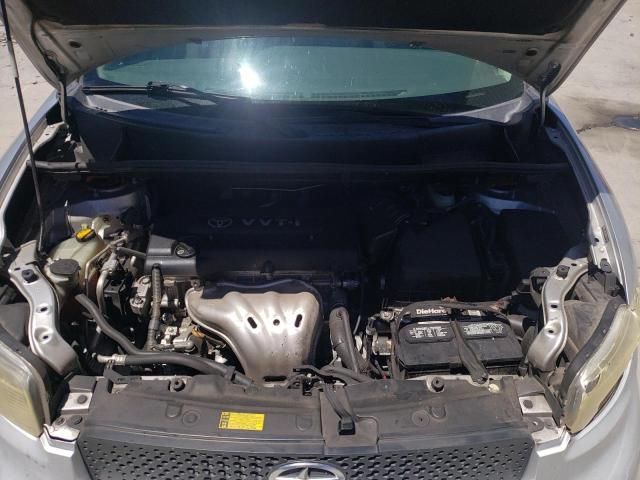 JTLKE50E881017481 - 2008 TOYOTA SCION XB SILVER photo 11