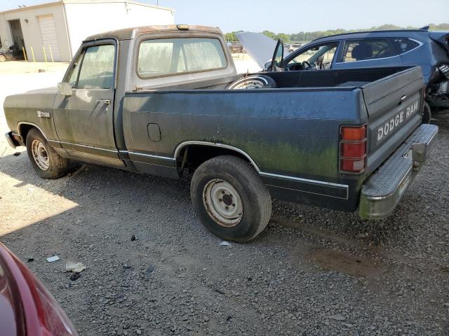 1B7FD04H9HS475886 - 1987 DODGE RAM 150 D100 CHARCOAL photo 2