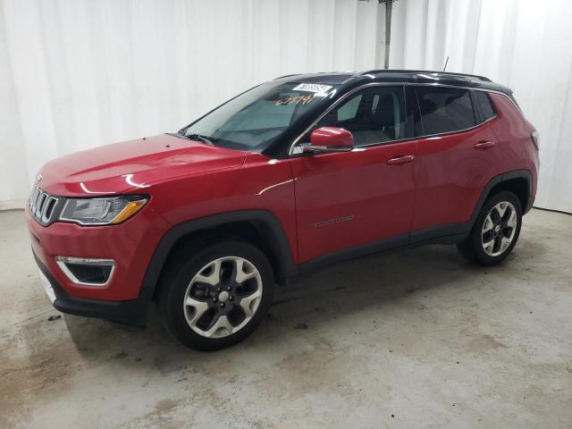 3C4NJDCB8KT673941 - 2019 JEEP COMPASS LIMITED RED photo 1