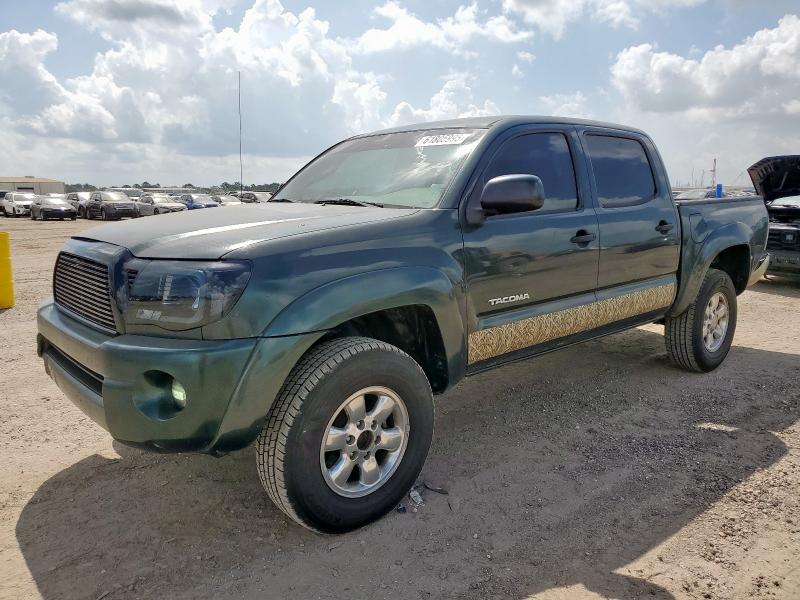 3TMJU62N49M079154 - 2009 TOYOTA TACOMA DOUBLE CAB PRERUNNER GREEN photo 1