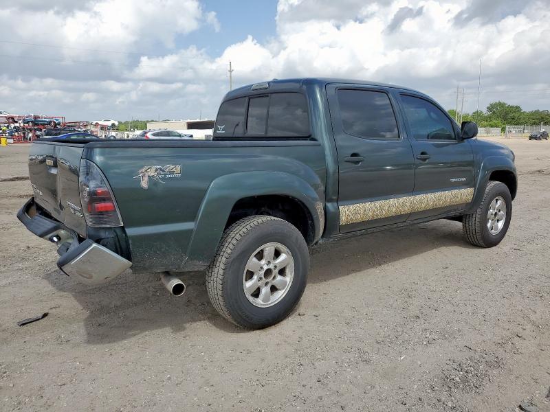 3TMJU62N49M079154 - 2009 TOYOTA TACOMA DOUBLE CAB PRERUNNER GREEN photo 3