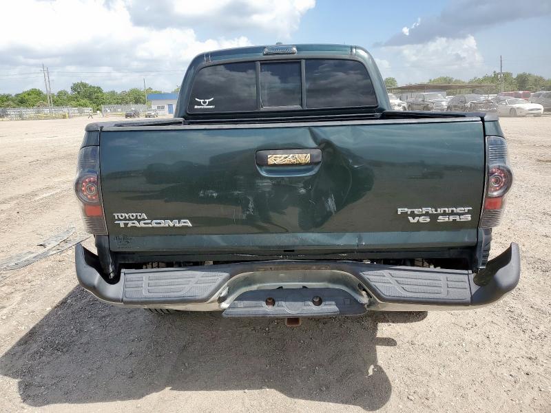 3TMJU62N49M079154 - 2009 TOYOTA TACOMA DOUBLE CAB PRERUNNER GREEN photo 6