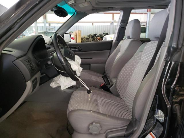 JF1SG65663H766024 - 2003 SUBARU FORESTER 2.5XS Черный фото 7