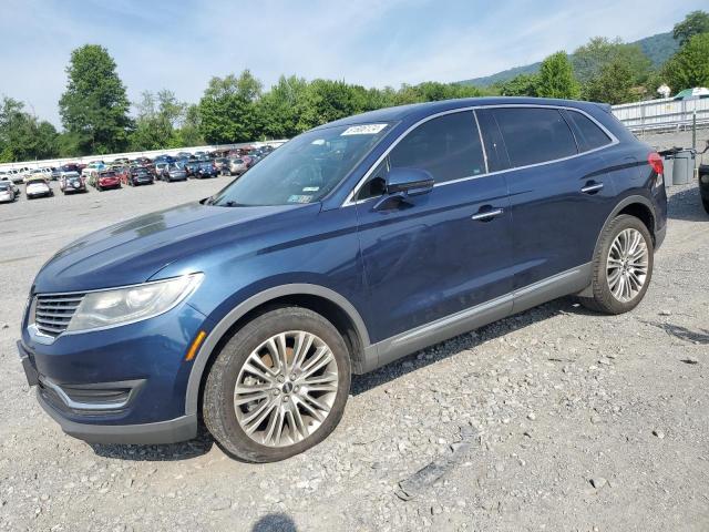 2LMPJ8LR6HBL51803 - 2017 LINCOLN MKX RESERVE BLUE photo 1