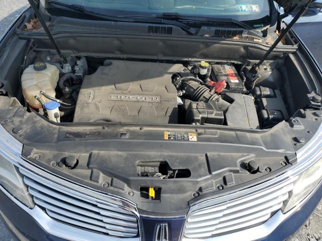 2LMPJ8LR6HBL51803 - 2017 LINCOLN MKX RESERVE BLUE photo 12