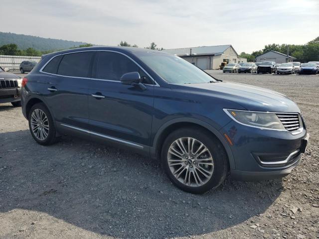 2LMPJ8LR6HBL51803 - 2017 LINCOLN MKX RESERVE BLUE photo 4