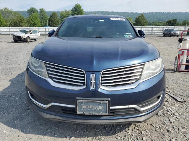 2LMPJ8LR6HBL51803 - 2017 LINCOLN MKX RESERVE BLUE photo 5