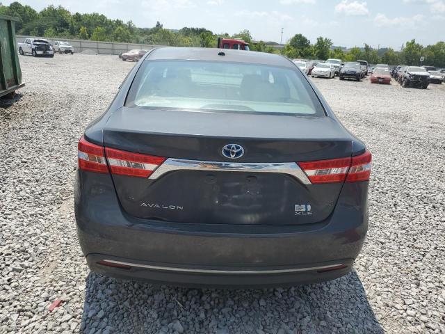 4T1BD1EB1EU027538 - 2014 TOYOTA AVALON HYBRID GRAY photo 6