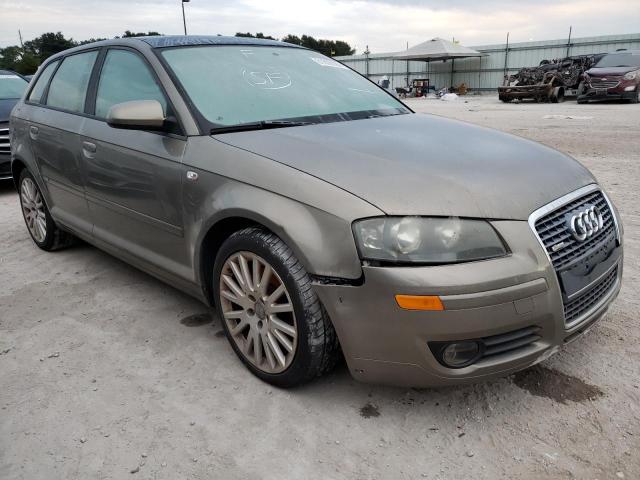 WAUNF78PX7A129217 - 2007 AUDI A3 2.0 PREMIUM GRAY photo 1