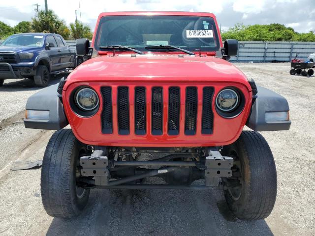 1C4HJXDG6JW109478 - 2018 JEEP WRANGLER U SPORT RED photo 5