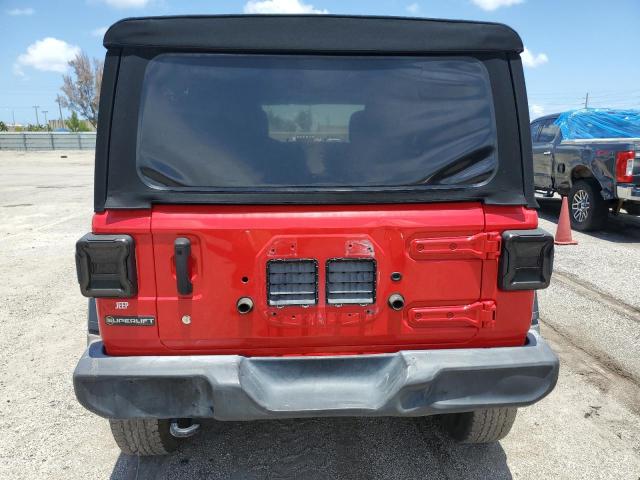 1C4HJXDG6JW109478 - 2018 JEEP WRANGLER U SPORT RED photo 6